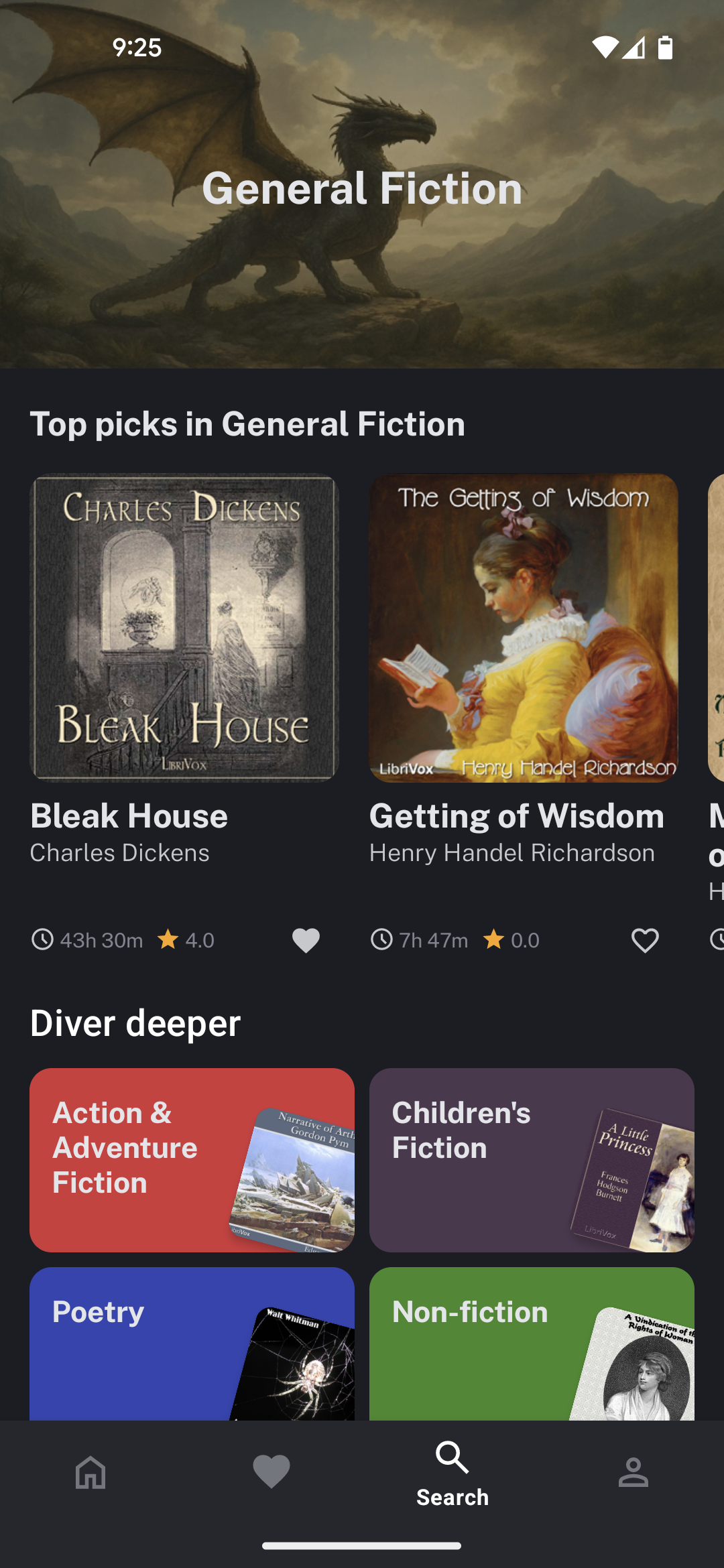 Genre Selection